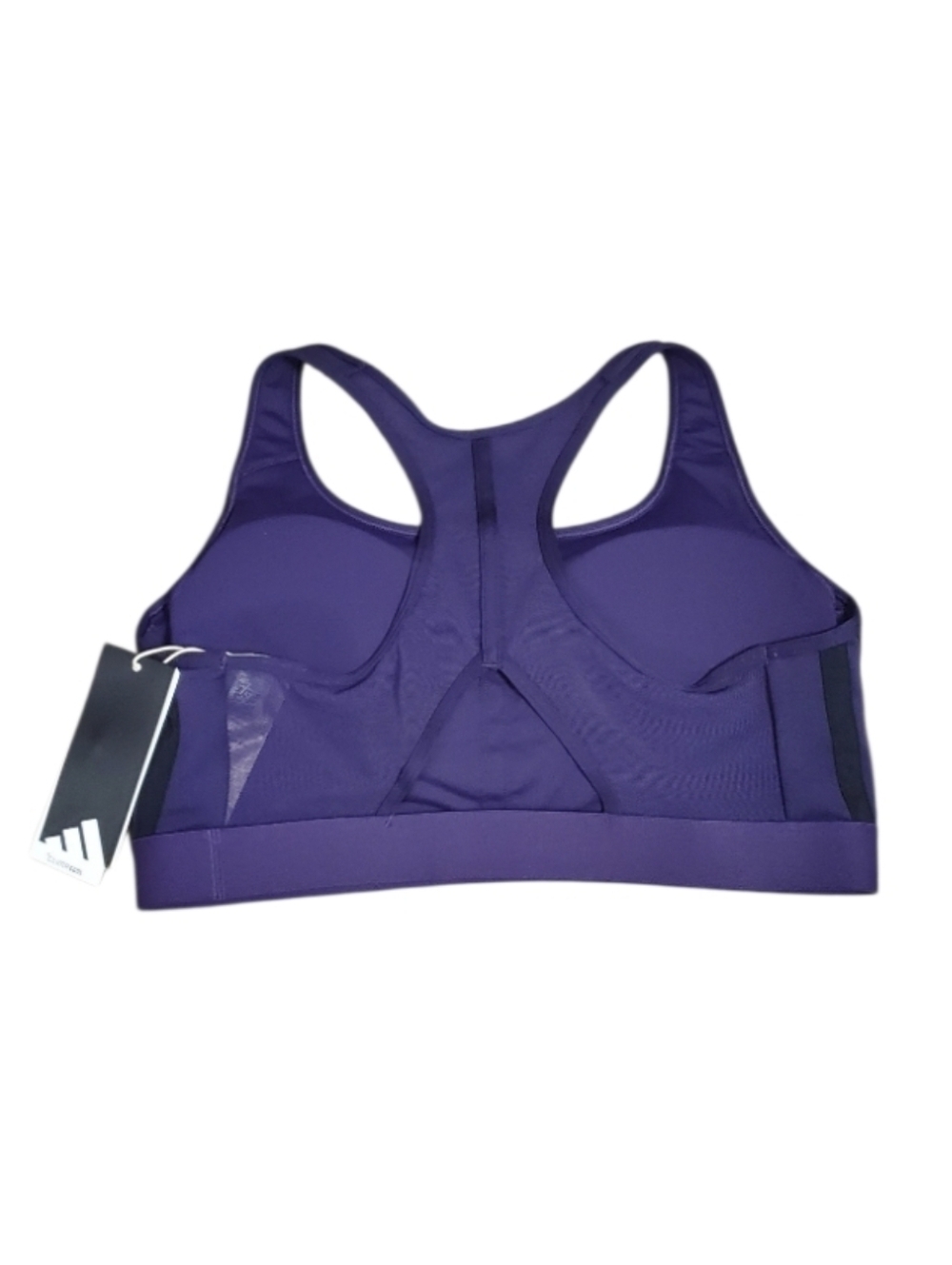 NWT Adidas Women's Powerreact Essentials Medium Support Sports Bra L - Picture 3 of 7